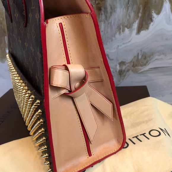 SOLD  Louis Vuitton Christian Louboutin Tote - Picture 5 of 8